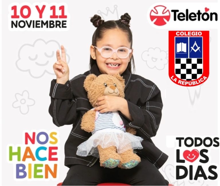 Campaña Solidaria de una luca (Teletón 2023) COLEGIO LA REPUBLICA