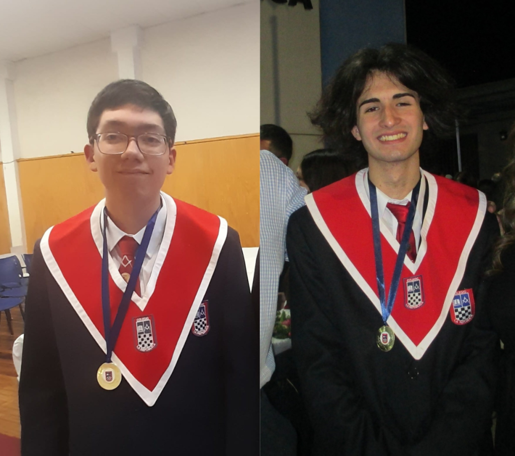 Dos alumnos de nuestro colegio obtienen máximo puntaje en la PAES